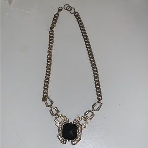 Gold/Black Necklace